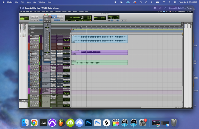 Clear Vocals: Waves Gold Edition (Logic Pro X) — session screenshot
